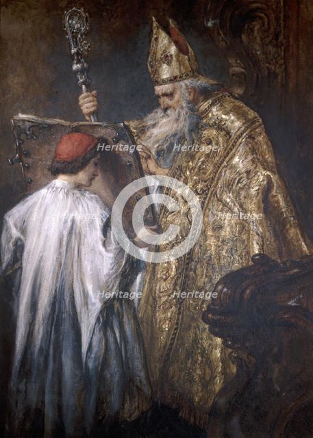 'A Bishop', 1889. Artist: Sir John Gilbert