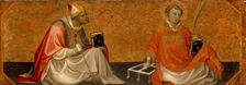A Bishop Saint and Saint Lawrence, between c1404 and c1407. Creator: Gherardo di Jacopo