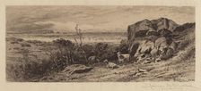 A Bit on Marblehead Neck, 1883. Creator: James David Smillie
