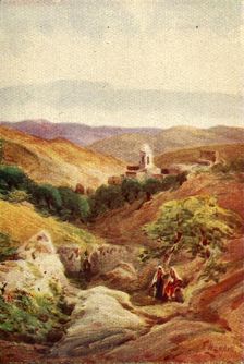 A Bit of Bethany - Luke xxiv. 50 c1924. Creators: James Clark, Henry A Harper