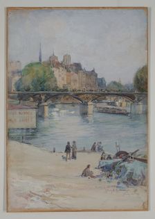 A Bit of Old Paris, 1898. Creator: Sydney Hartman
