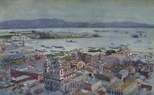 A bit of Rio with the Ilha das Cobras and the Ilha Fiscal 1914