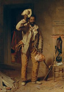 A Bit of War History: The Contraband, 1865. Creator: Thomas Waterman Wood