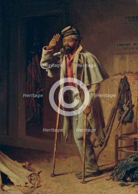 A Bit of War History: The Veteran, 1866. Creator: Thomas Waterman Wood.