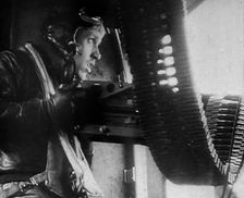 A Bomber Gunner, 1943. Creator: British Pathe Ltd