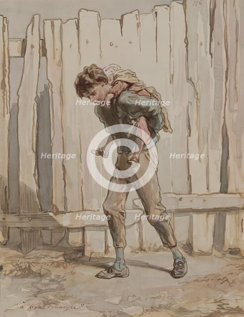 A Bon Vinaigre, 1859. Creator: Paul Gavarni.