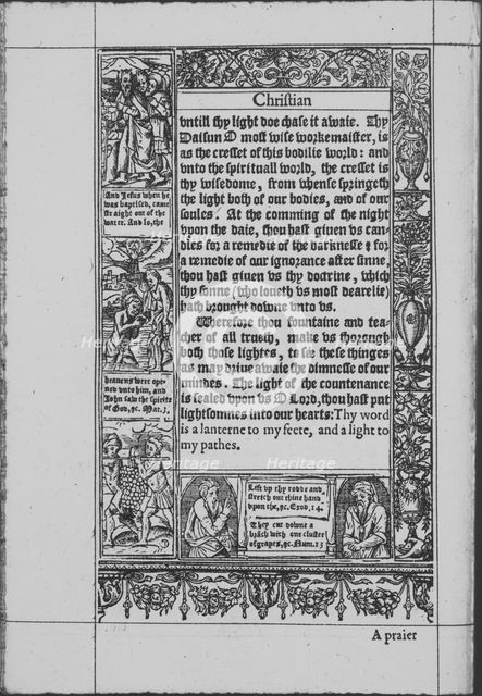 A Booke of Christian Prayers, 1590. Creator: Unknown.