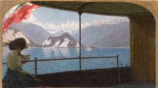 A Boat on Lake Maggiore, 1915