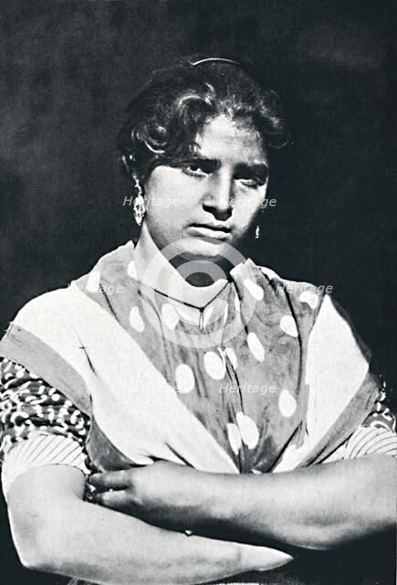 A Bohemian woman, 1912.