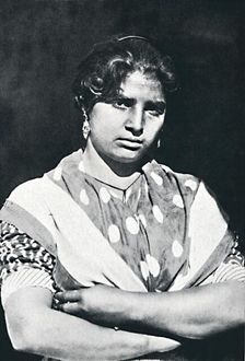 A Bohemian woman, 1912