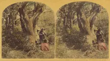 "A bold peasantry, their country's pride", about 1860. Creator: London Stereoscopic & Photographic Co