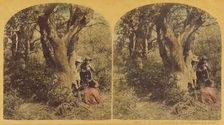 "A bold peasantry, their country's pride", about 1860. Creator: London Stereoscopic & Photographic Co