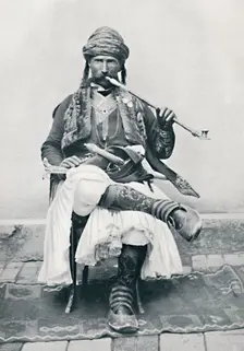 A Bosnian soldier, 1912. Artist: F Topiq