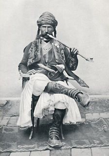 A Bosnian soldier, 1912. Artist: F Topiq