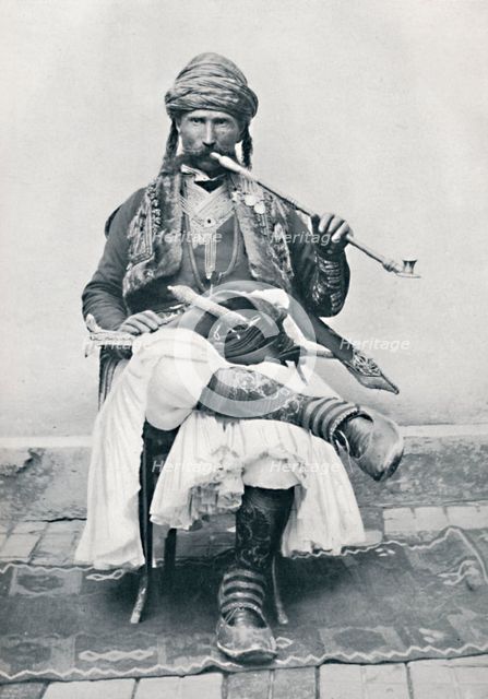 A Bosnian soldier, 1912. Artist: F Topiq.