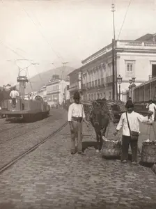 A Botafogo street scene, Rio 1914