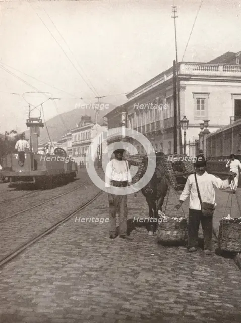 'A Botafogo street scene, Rio', 1914. Artist: Unknown.