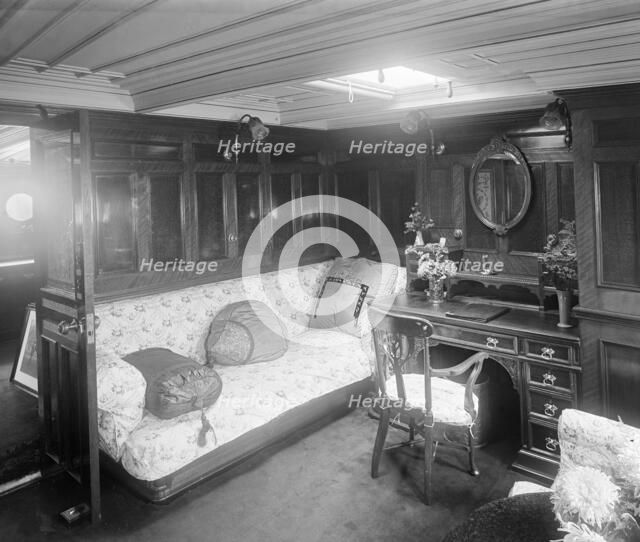 A boudoir on steam ship 'Venetia', 1920. Creator: Kirk & Sons of Cowes.