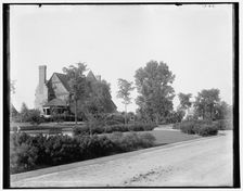 A Boulevard residence, Detroit, Mich., (1902?). Creator: Unknown