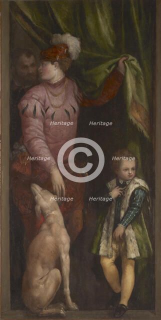 A Boy and a Page, c1570. Creator: Veronese; Paolo (1528-1588).