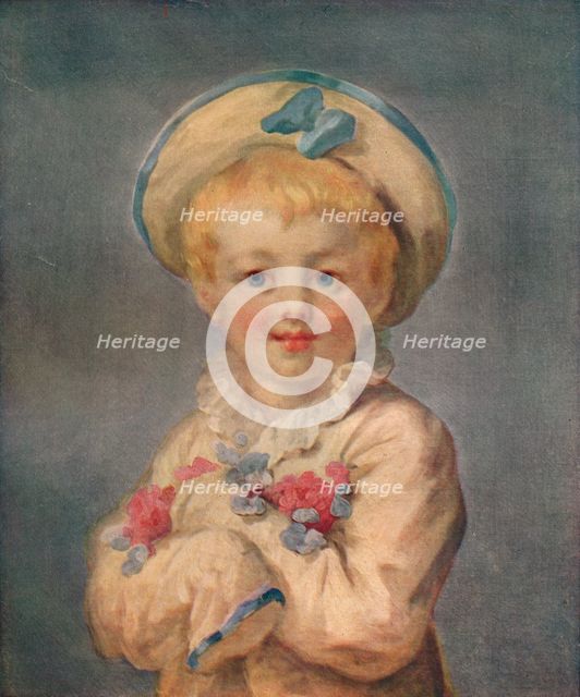 A Boy as Pierrot, c1780. (1911). Artist: Jean-Honore Fragonard