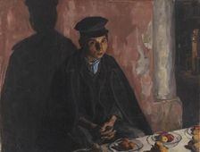 A Boy Selling Fruit. Naples, 1903. Creator: Peter Hansen