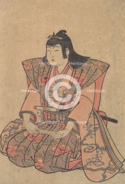 A Boy Singer, late 18th-early 19th century. Creator: Kitao Shigemasa.