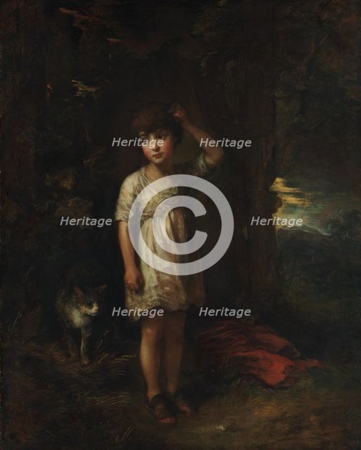A Boy with a Cat - Morning, 1787. Creator: Thomas Gainsborough.