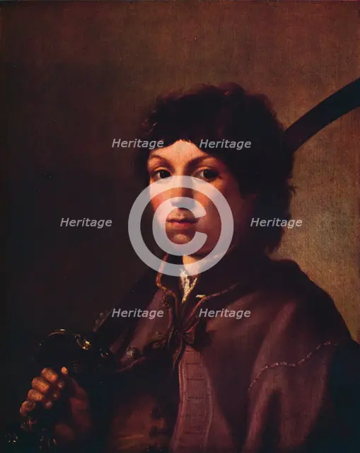 'A Boy with a Sabre', c17th century.