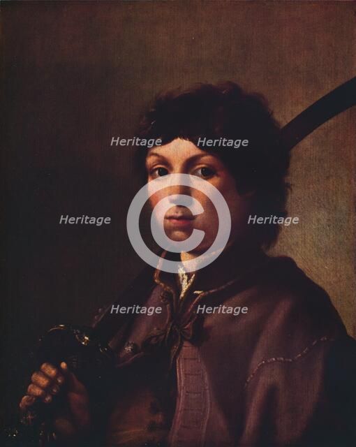 'A Boy with a Sabre', c17th century.