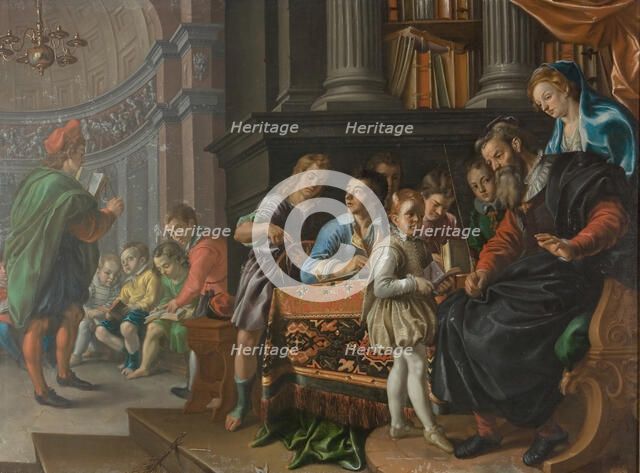 A Boys' School, 1597-1658. Creator: Francis Cleyn.