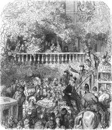 A Block on the Road 1872. Creator: Gustave Doré