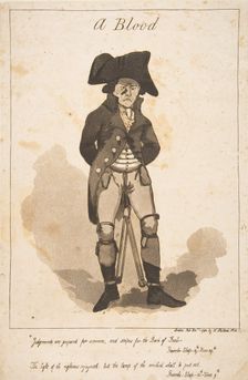 A Blood, December 1, 1790. Creator: George Moutard Woodward