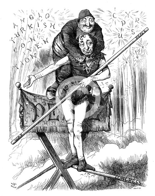 A Blaze of Triumph!, 1878.Artist: Swain
