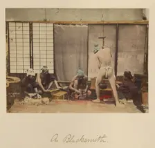 A Blacksmith, about 1873-1883. Creator: Shinichi Suzuki I
