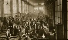 A blacksmith's shop at Beckton Gas Works, London, 20th century. Creator: Unknown