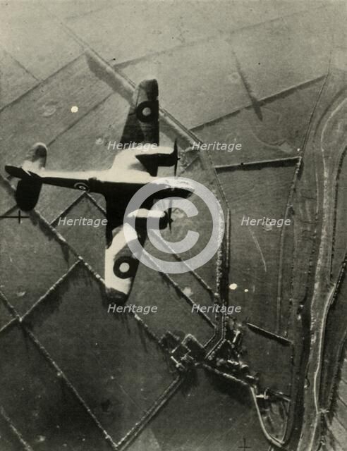 'A Blenheim Running Up To Its Target', 1939-1940, (1941). Creator: Unknown.