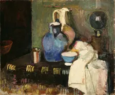 A Blue Jug 1901-1904. Creator: Henri Matisse