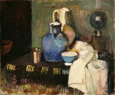 A Blue Jug 1901-1904. Creator: Henri Matisse