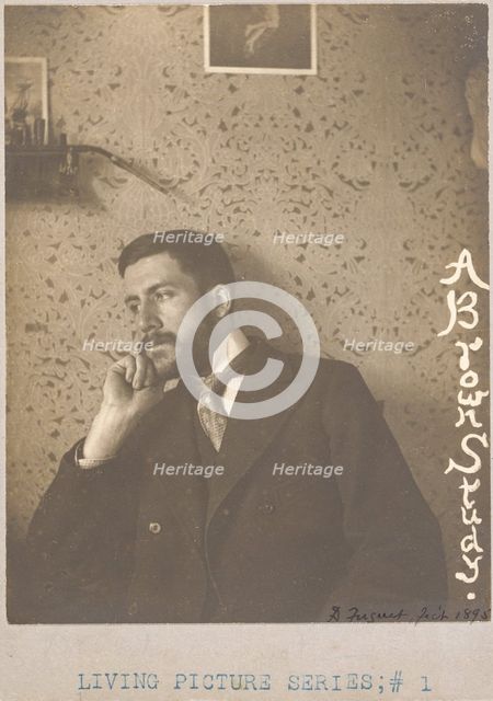 A Brown Study, 1895. Creator: Dallet Fuguet.