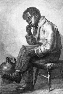 "A Brown Study," by W. Hunt, 1870. Creator: Horace Harral