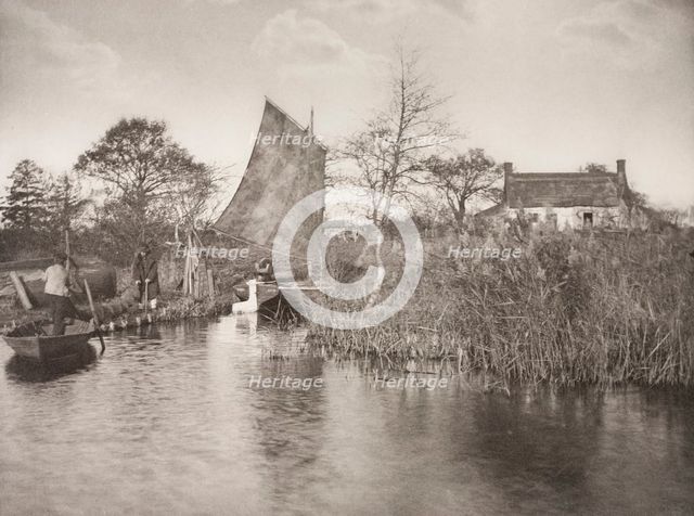 A Broadman's Cottage, 1886. Creator: Peter Henry Emerson.