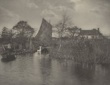 A Broadman's Cottage, 1886. Creators: Dr Peter Henry Emerson, Thomas Frederick Goodall