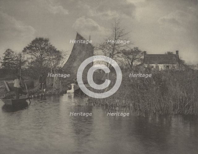 A Broadman's Cottage, 1886. Creators: Dr Peter Henry Emerson, Thomas Frederick Goodall.
