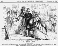 "A Brave Lady", 1872. Creator: Unknown