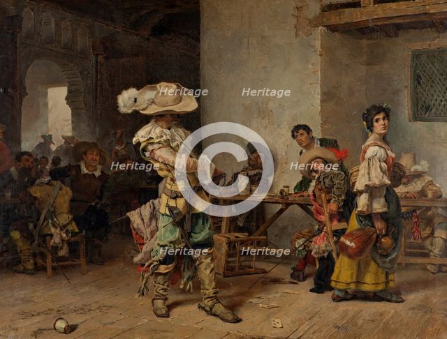 A Braggart, 1880. Creator: Antonio Muñoz Degrain.