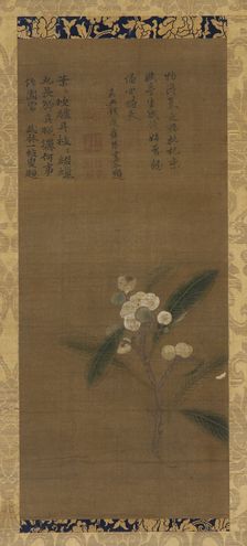 A Branch of loquats, Ming dynasty, 1368-1644. Creator: Unknown