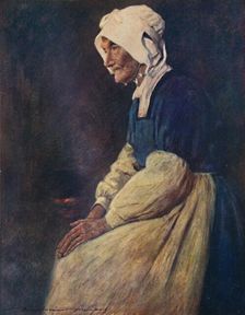 A Breton Woman 1903. Artist: Mortimer L Menpes