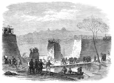 A break in the railway at Pontoise, 1871. Creator: Unknown