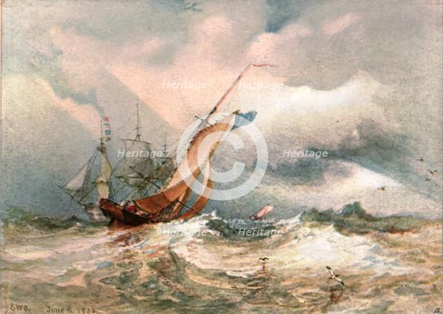 'A Breezy Day', 1822, (c1900). Creator: Unknown.